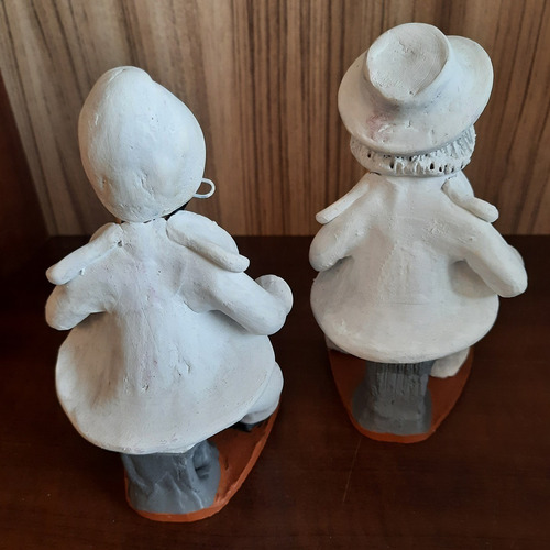 Imagem 7 de 7 de Casal De Pretos Velhos Artesanato Caruaru
