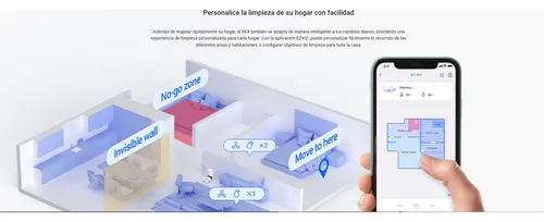 Ezviz Re4 Aspiradora Robot Y Trapeador 2 En 1