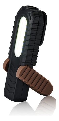 Luz De Trabajo Led Recargable 2 En 1, 150-400 Lmenes, Imperm