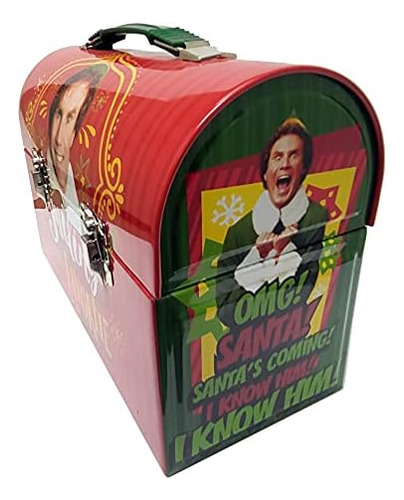 The Tin Box Company Elf The Movie Xl Workmans Tin Carry All,