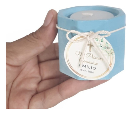 50 Recuerdos Velitas Aromáticas Parafina Personalizado