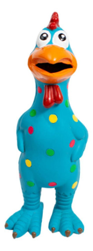Juguete De Pollo Chillón Con Sonido Para Niños Y Azul