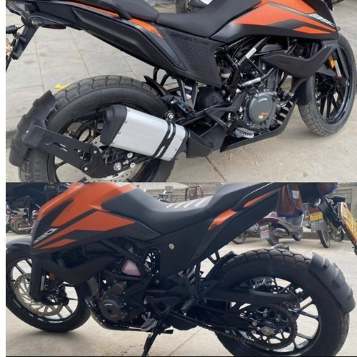 Corta Spray Ktm 390 Adventure Unicos Aluminio C/ Logo