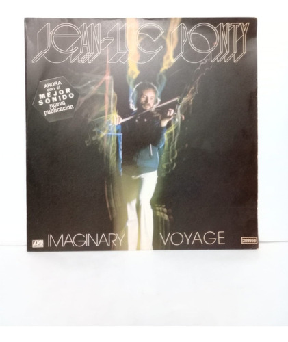 Jean-luc Ponty- Imaginary Voyage- Lp, Argentina, 1976