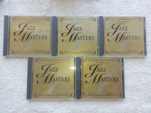 Cd Jazz Masters 5cd Grapelli Joe Buddy George Monk Duke Tate