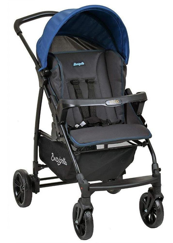 Carrinho De Bebê Travel System Ecco Azul - Burigotto
