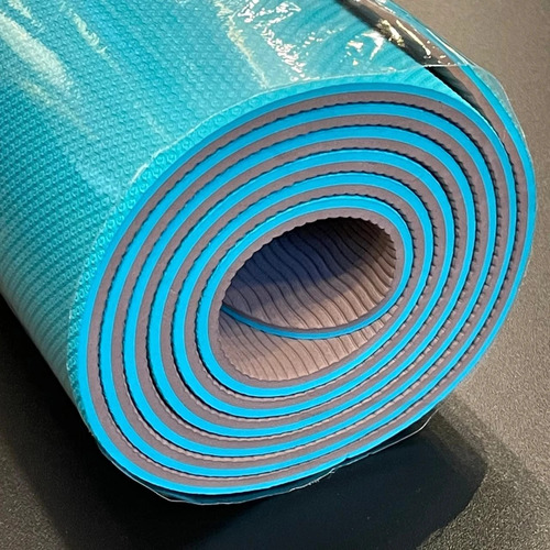 Colchoneta Yoga / Pilates Mat Ecológica 6mm Espesor - Azul