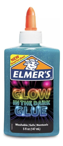 Pegamento Elmers Azul Slime In The Dark (Usado)