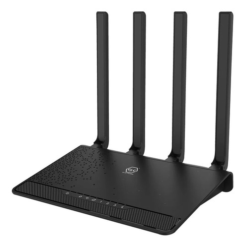 Router Wifi Glc Alpha Ac4 1167mbps Doble Banda Color Negro