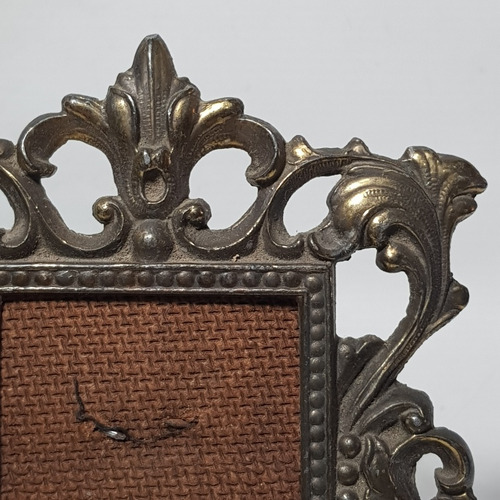 Imagen 4 de 6 de Antiguo Portarretrato Bronce Estilo Francés Mag 59346