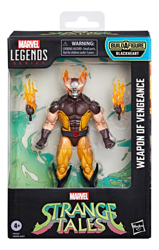 Boneco de ação Marvel Legends Weapon Of Vengeance