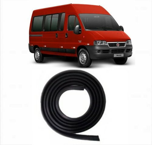 Borracha Porta Ducato Jumper Boxer Traseira Teto Alto Todas.