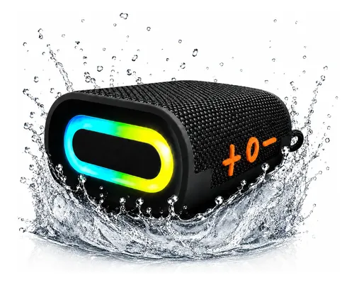 Caixa Caixinha Bluetooth Portátil Pequena Potente Preto Mini - R$ 55,95