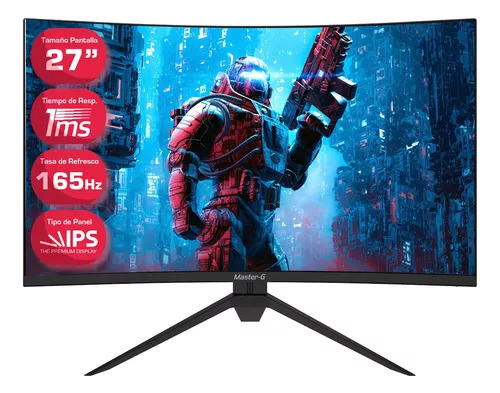 Monitor Gamer Curvo Led  27  Fhd 165hz 1ms (caja Abierta No  (Reacondicionado)