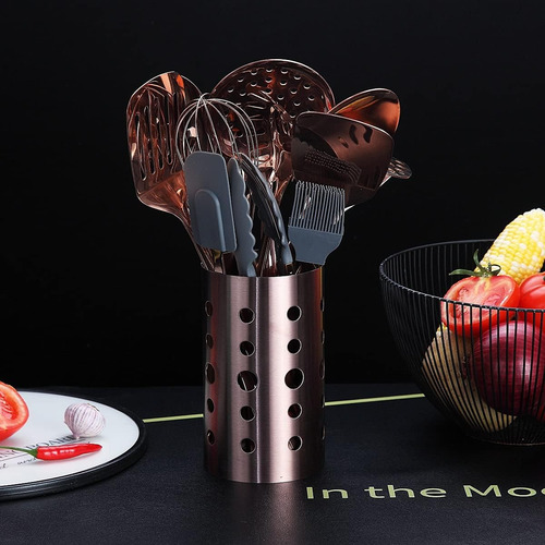 Conjunto De Utensilios De Cocina De Cobre, 13 Piezas Utensil
