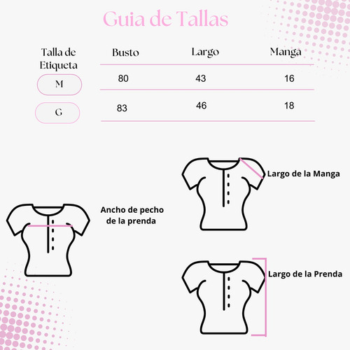 Blusa Mujer Ajustada Casual Moda Con Botones Manga Corta