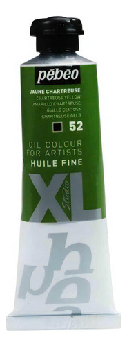 Pintura al óleo Pebeo Xl Studio 52, color amarillo chartreuse, 37 ml