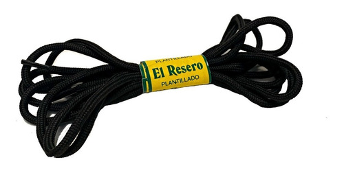 Cordones Tácticos El Resero 1,5mts. Color Negro X 3 Unidades