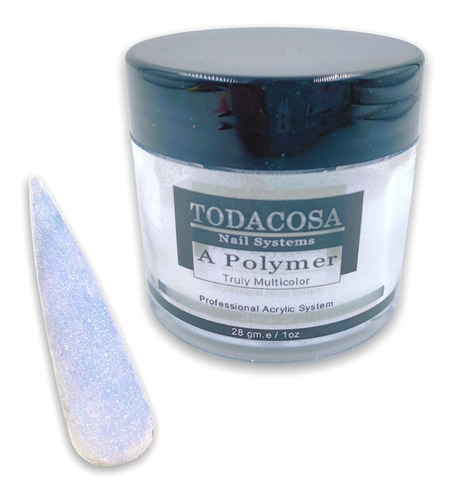 Polímero - Polvo Para Uña Acrílica Todacosa Colores Tornasol