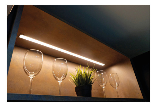 Pack 5x: Perfil De 2m Aluminio Negro Empotrar Closet Sin Led