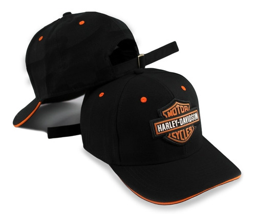 Boné Harley Davidson Fita Fitão Aba Curva - Promoção 