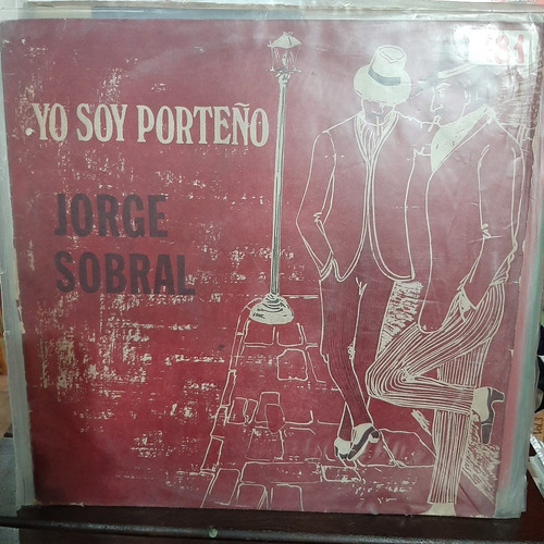 Vinilo Jorge Sobral Yo Soy Porteño T1