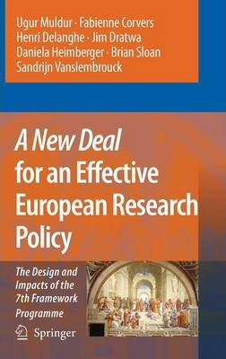 Libro A New Deal For An Effective European Research Polic...