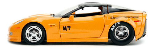 2006 Chrvrolet Corvette Z06 Jada 1:24 Bigtime Muscle Ofert! Color Amarillo