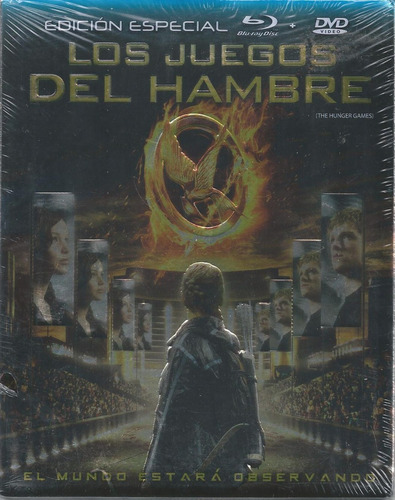 Los Juegos Del Hambre Bluray + Dvd Nacional Edición Especial