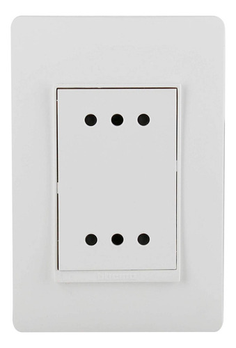 Enchufe Duplex 2p+t 10a 250v Blanco Armado Bticino Pu1213