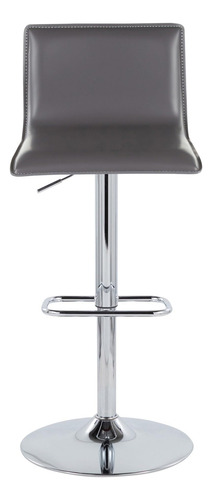 Lumisource Mara Taburete De Bar Ajustable Tapizado Taburetes