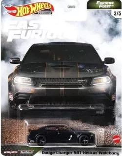 Hot Wheels Premium Fast Furious Dodge Charger Srt Hellcat -