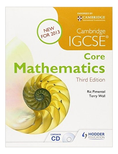 Cambridge Igcse Core Mathematics (3rd.edition) Book + Cd