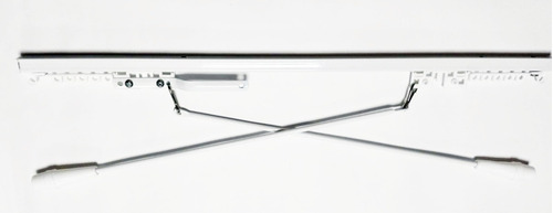 Imagen 1 de 4 de Riel Para Cortinas Completo X 1,40mt. Nacional Sd Deco !!