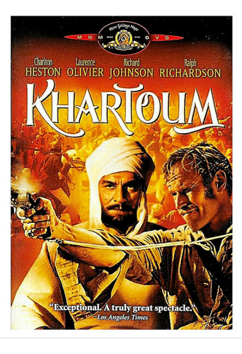 La Batalla De Khartoum - Charlton Heston Dvd Importado Nuevo