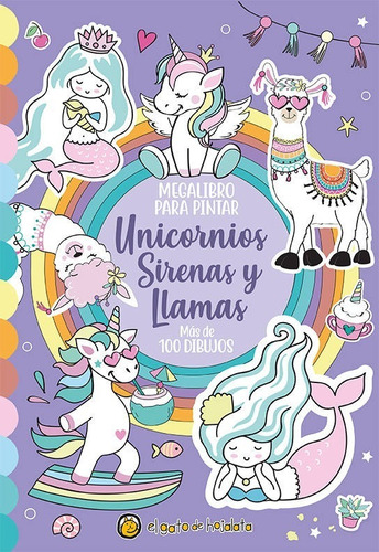 Megalibro - Unicornios, Sirenas Y Llamas - Gato De Hojalata