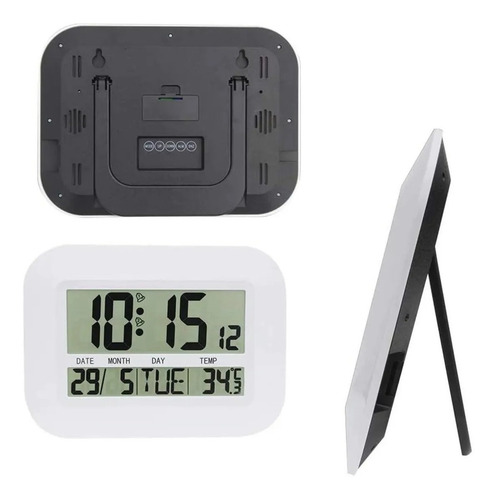 Imagen 7 de 10 de Reloj Digital De Pared Escritorio Moderno Numeros Grandes
