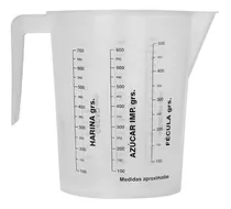 Comprar Set X10 Jarras Medidora Plastica 1 Litro Reposteria Y Cocina