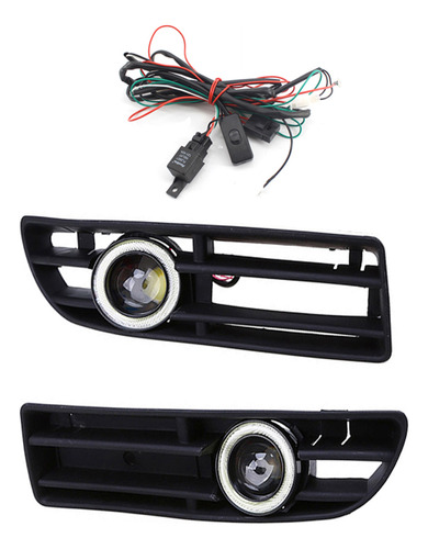 Parrilla De Parachoques Bora Light Fog 99-04 Mk4 Vw Led Part