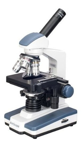 Microscopio Monocular Compuesto Amscope M620b, 40x-2000x.
