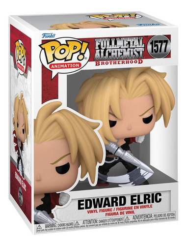 Edward Elric Con Espada 1577 Funko Pop Fullmetal Alchemist B