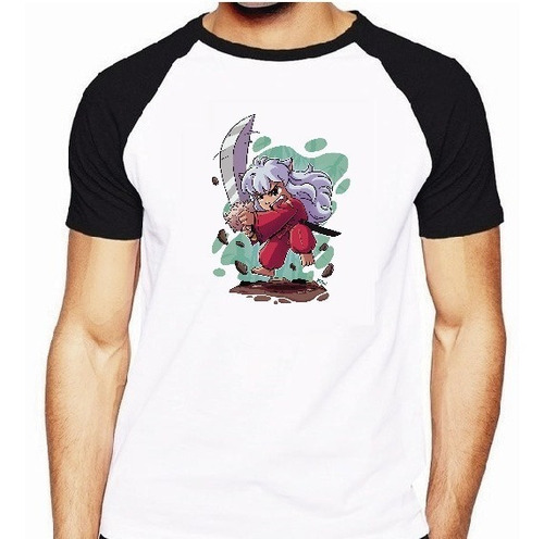 Imagen 3 de 7 de Anime Inuyasha - Remera - Ranglan / Modal
