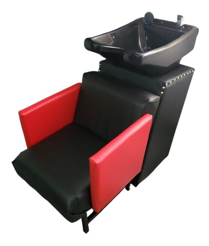 Imagen 4 de 7 de Lavacabeza Peluqueria Modelo Champ Tapizado Grif Monocomando