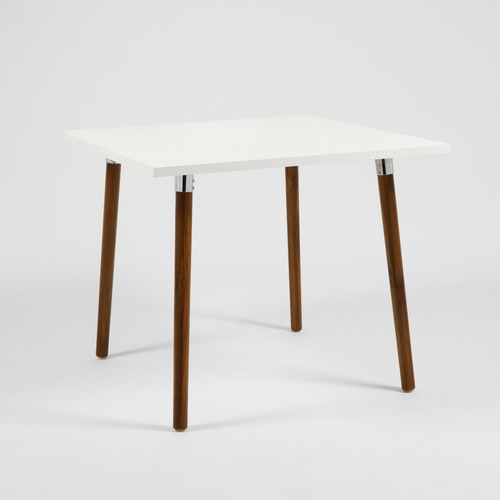 Imagen 2 de 7 de Mesa De Comedor Camelia 90x90 Base Wood