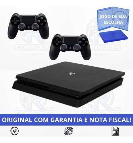 Sony Playstation 4 Slim 1tb 1 Controle Preto (Usado)