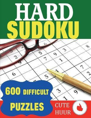 Libro Hard Sudoku : 600 Difficult Puzzles - Cute Huur