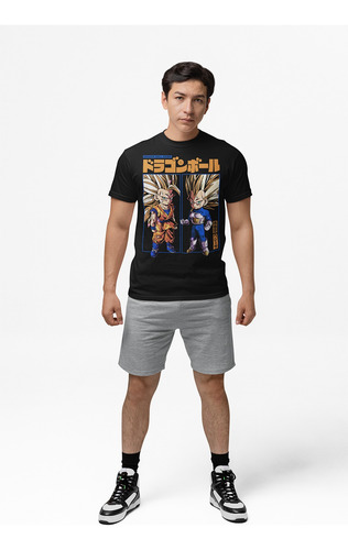 Playera Goku & Vegeta Super Saiyan 3 Dragon Ball Daima