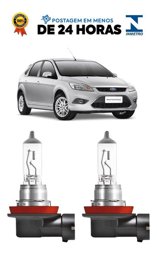 Par Lampada Farol De Milha Focus 2009 2010 2011 2012 2013