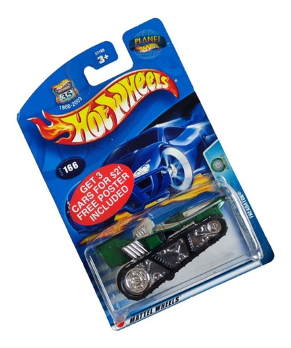 Carro Con Oruga Raro Treadator Hot Wheels Básico Antiguo