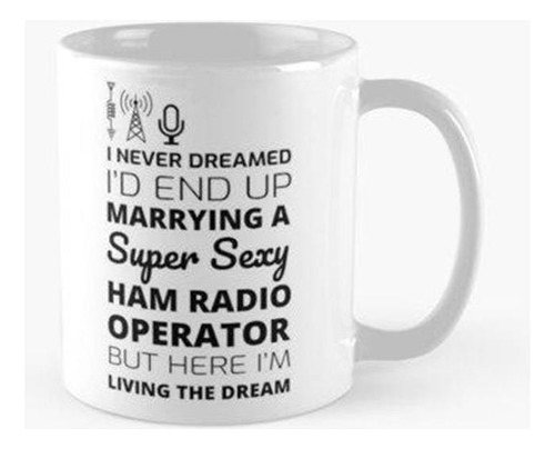 Taza Regalo De Radioaficionado Aficionado Calidad Premium